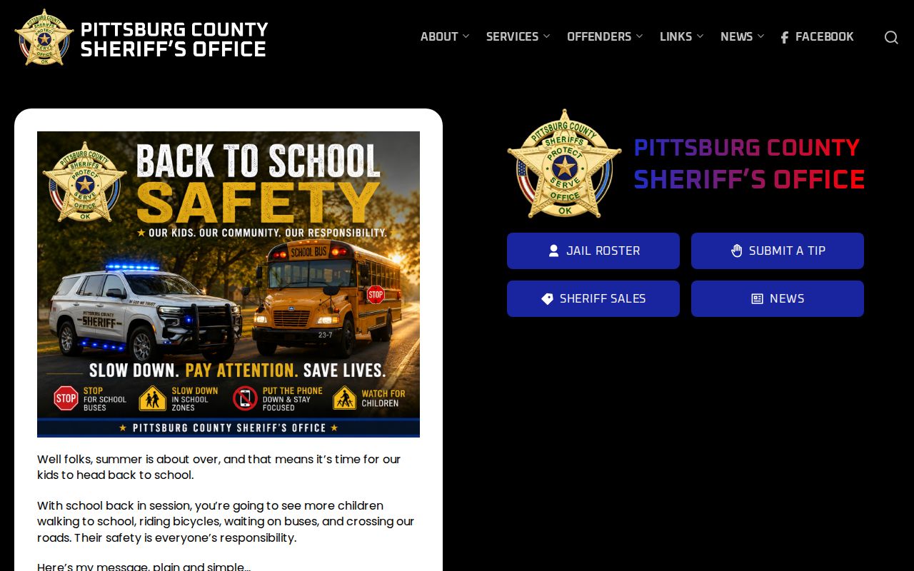 Pittsburg County most wanted list official sheriff homepage